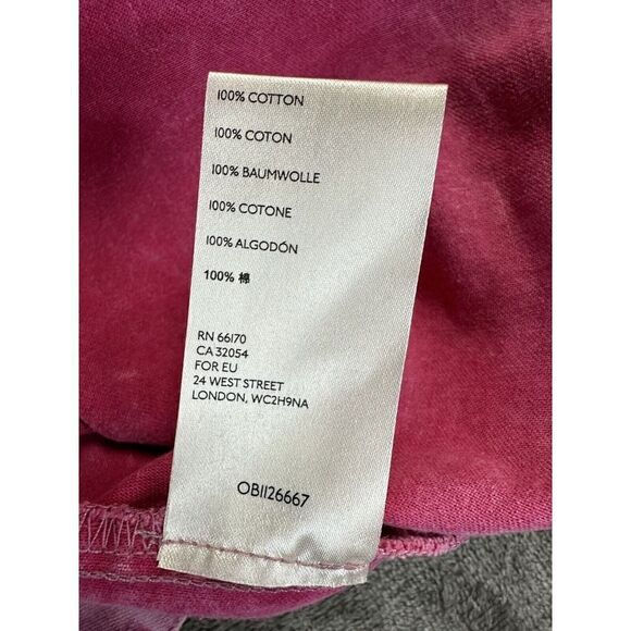 Free People Sweet Surrender Mini Dress in Acid Washed Wild Rose Color Sz (sm) - Picture 12 of 13